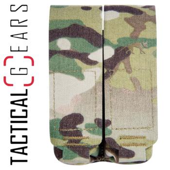 TASMANIAN TIGER TT DBL PI MAG POUCH MKIII MC MULTICAM